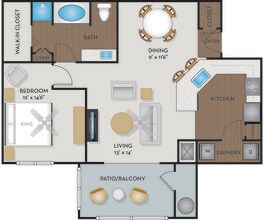 El Paso 413 floor plan